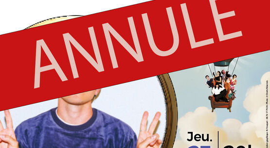 ANNULATION DU SPECTACLE DE LOUIS CATTELAT