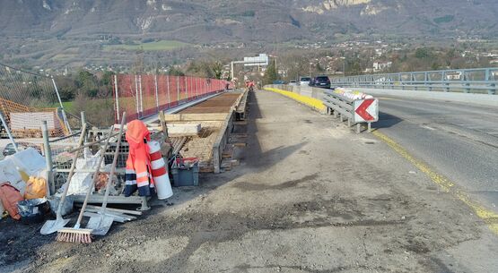Fermetures prévues pour le pont Avenue de Belledonne