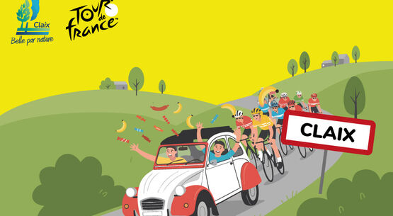 Le Tour de France revient à Claix !