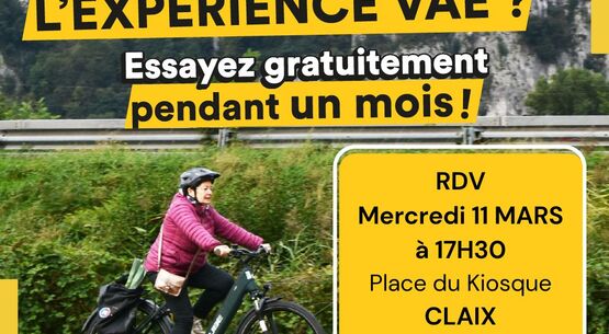 Le SMMAG vous propose de tester pendant un mois, un vélo à assistance électrique !