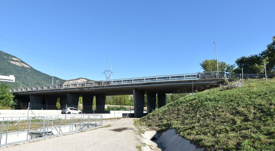 TRAVAUX de remise à niveau de l'ouvrage d'art - Pont avenue de Belledonne