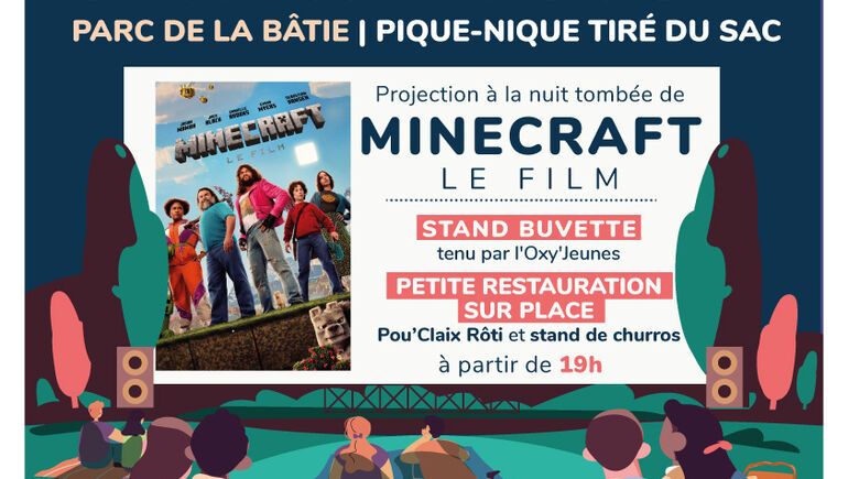 Cinéma en plein air - "Minecraft, le film"