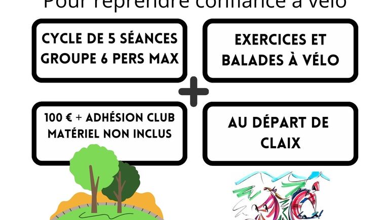 Remise en selle à vélo